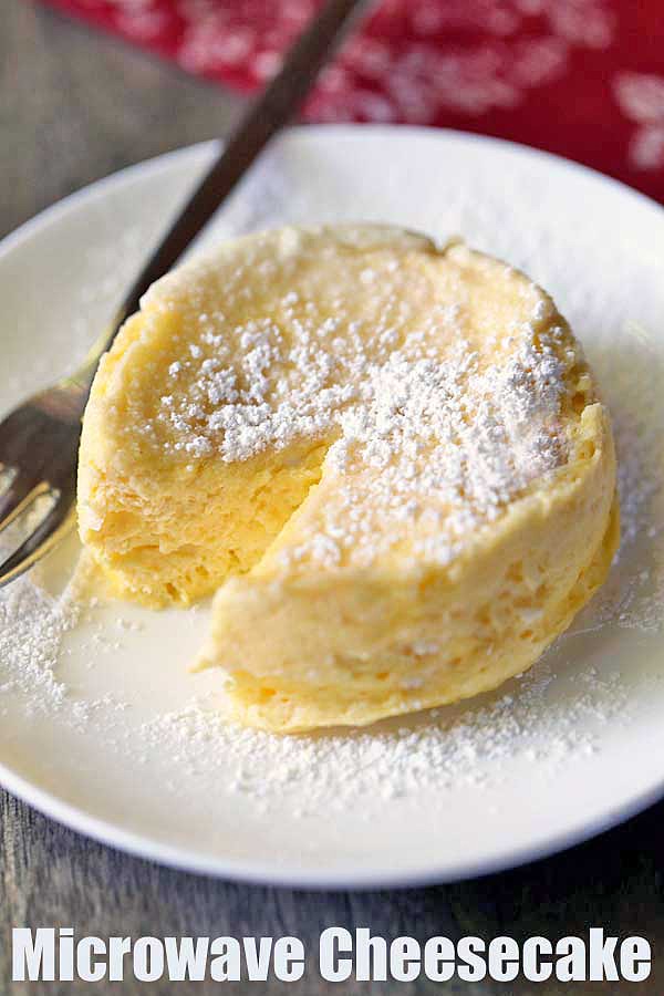 cheesecake no micro-ondas cheesecake no micro-ondas