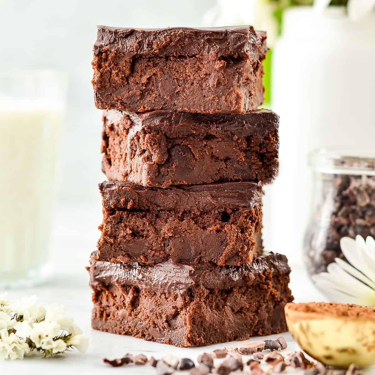 brownies saudáveis com iogurte grego