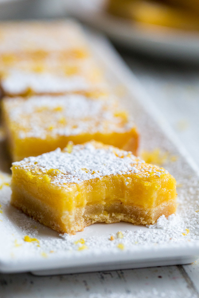 mini tartes de limão sem glúten