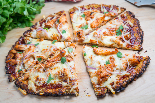 BBQ Chicken Pizza with Cauliflower Crust 500 4699.