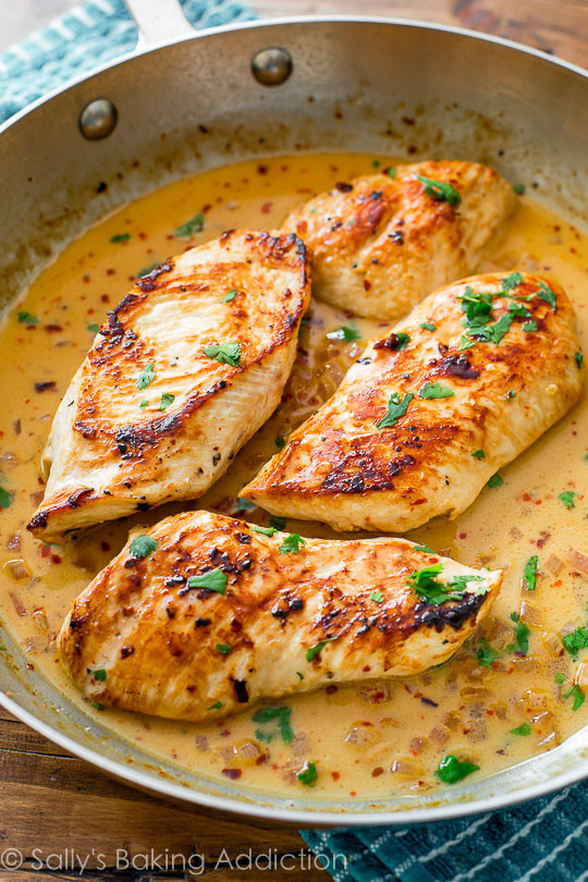 Skillet-Chicken-with-Creamy-Cilantro-Lime-Sauce-3.