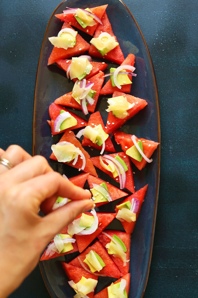 WATERMELON-SASHIMI-10-minutes-SO-fresh-and-flavoru