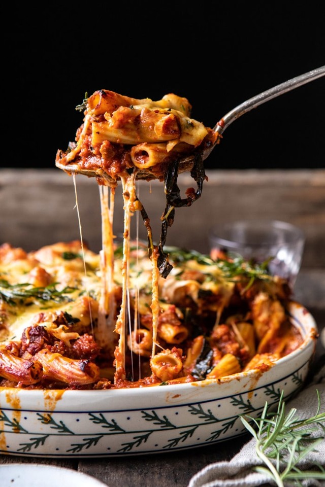 One-Pot-Spicy-Pesto-Cheese-Baked-Rigatoni-4-700x10