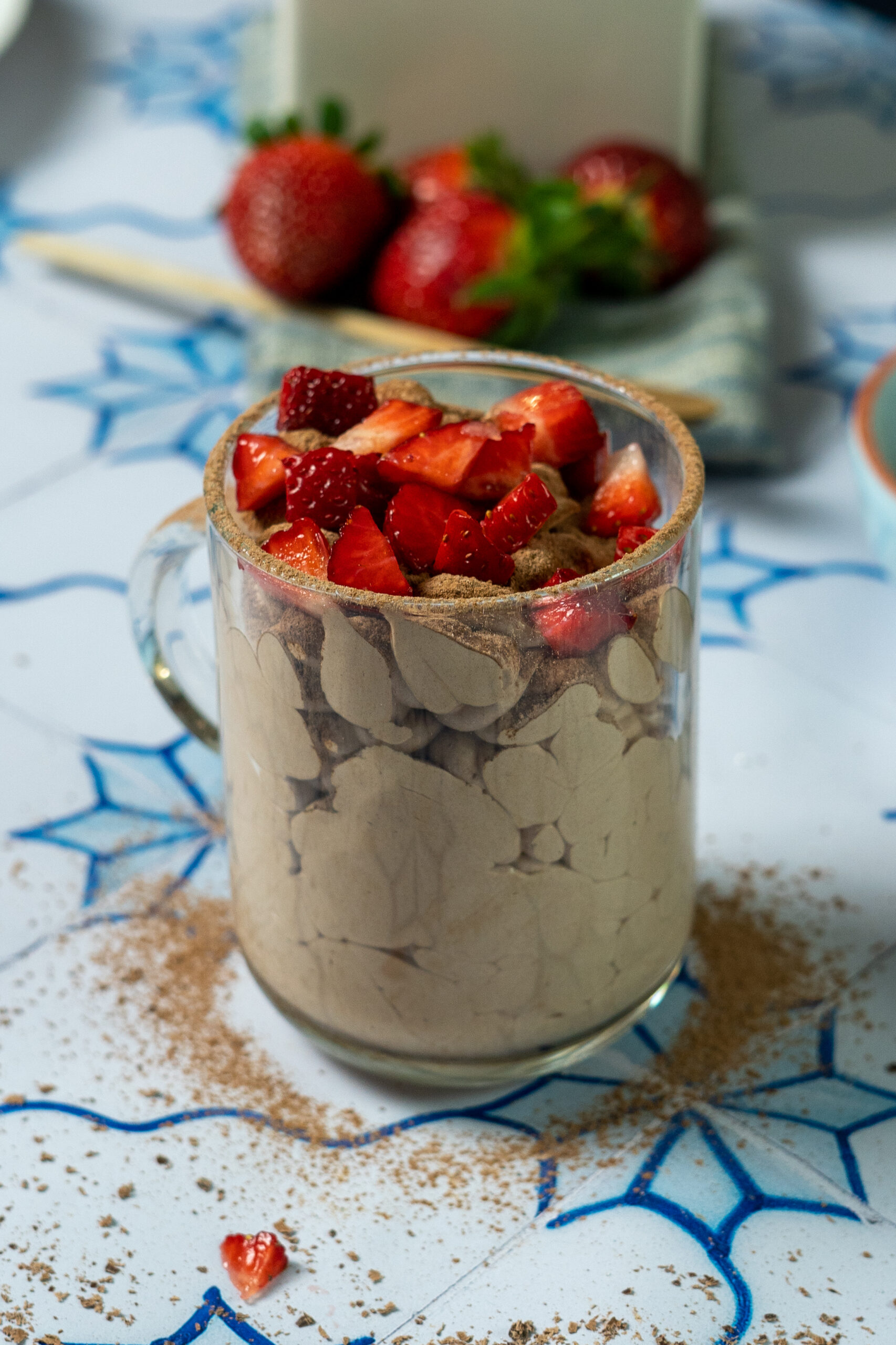 mousse com 3 ingredientes