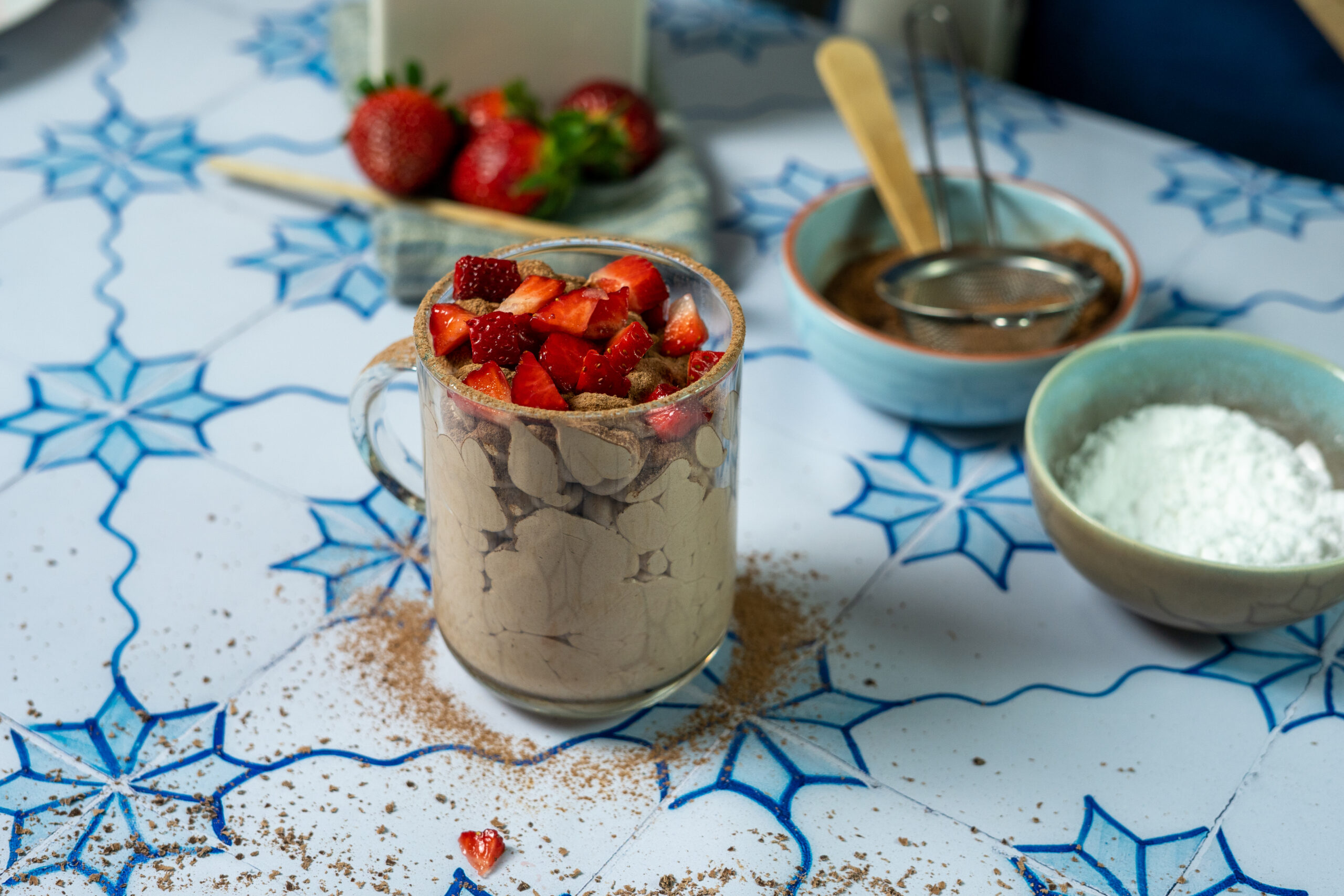 mousse com 3 ingredientes
