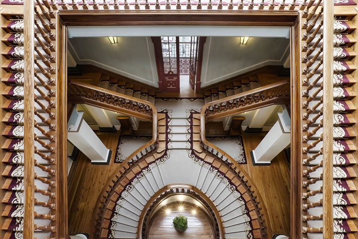 escadaria do vidago palace