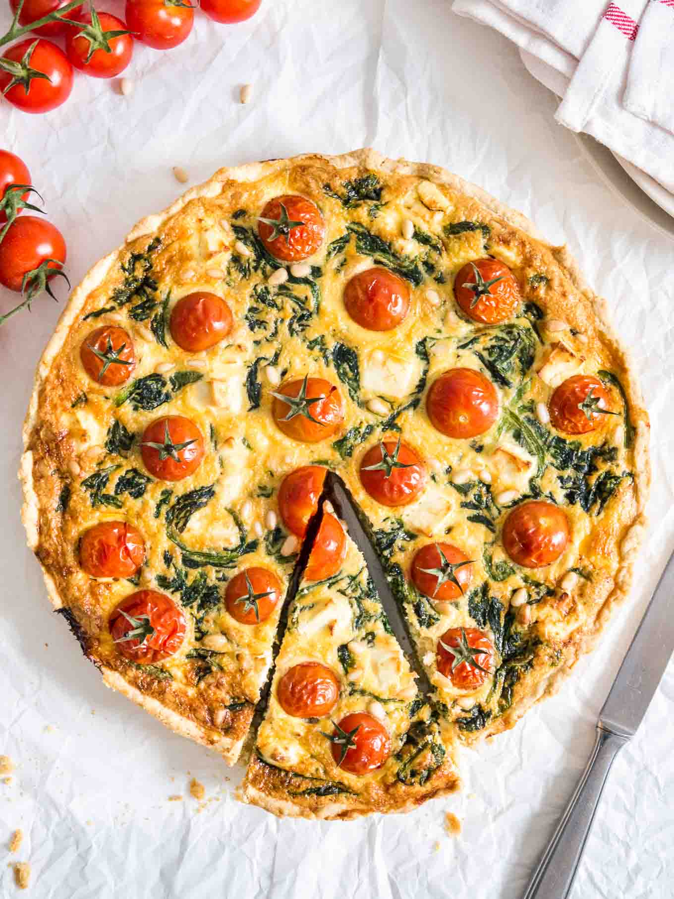 Spinach-Tomato-Quiche-Plated-Cravings-1