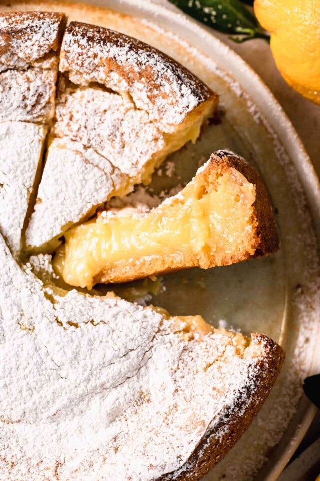 bolo de manteiga e limão