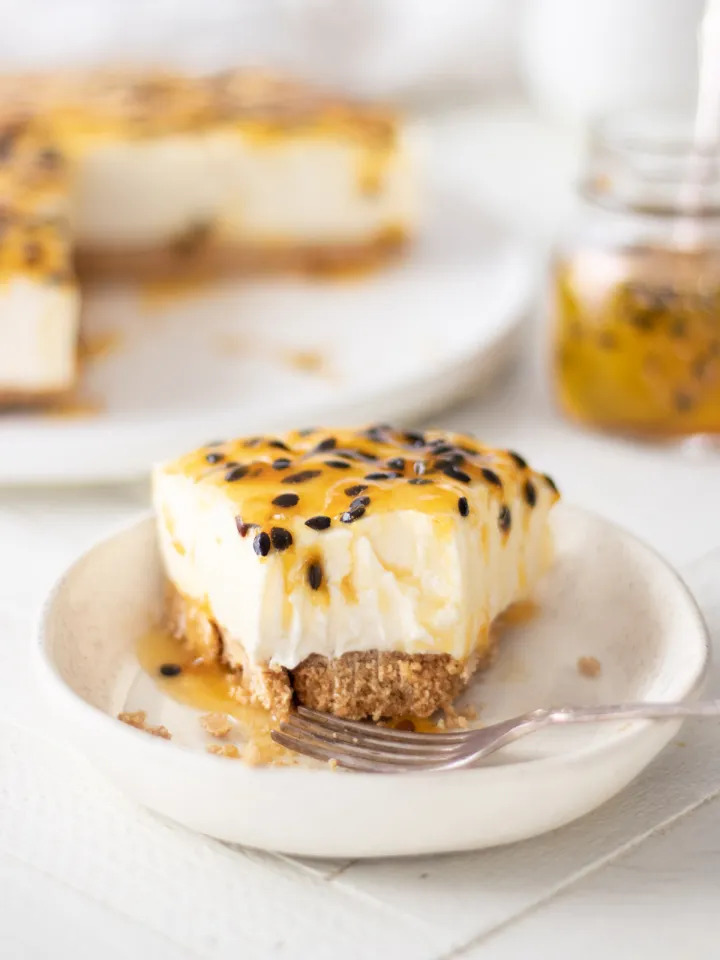 cheesecake de maracujá