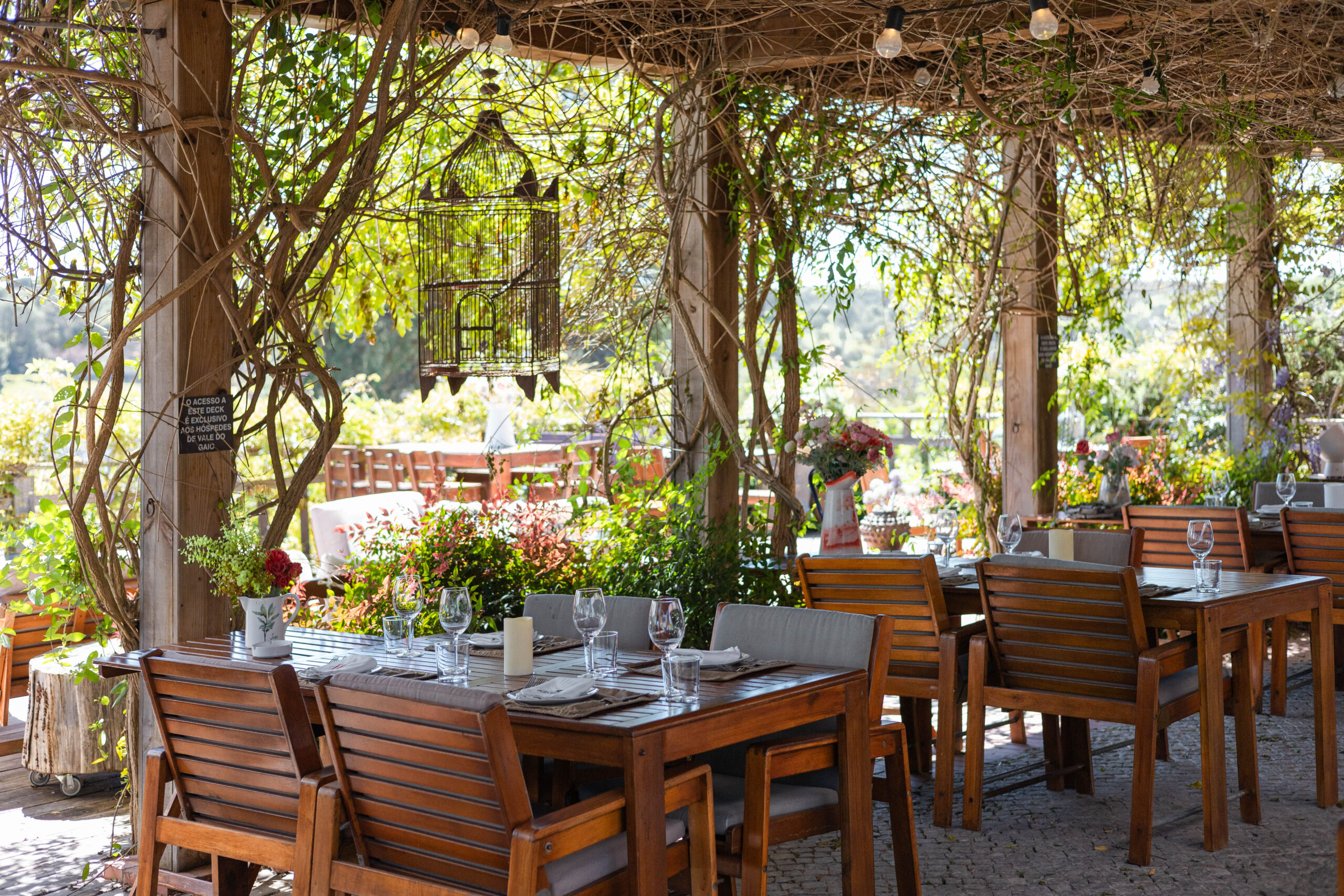 restaurante exterior vale do gaio