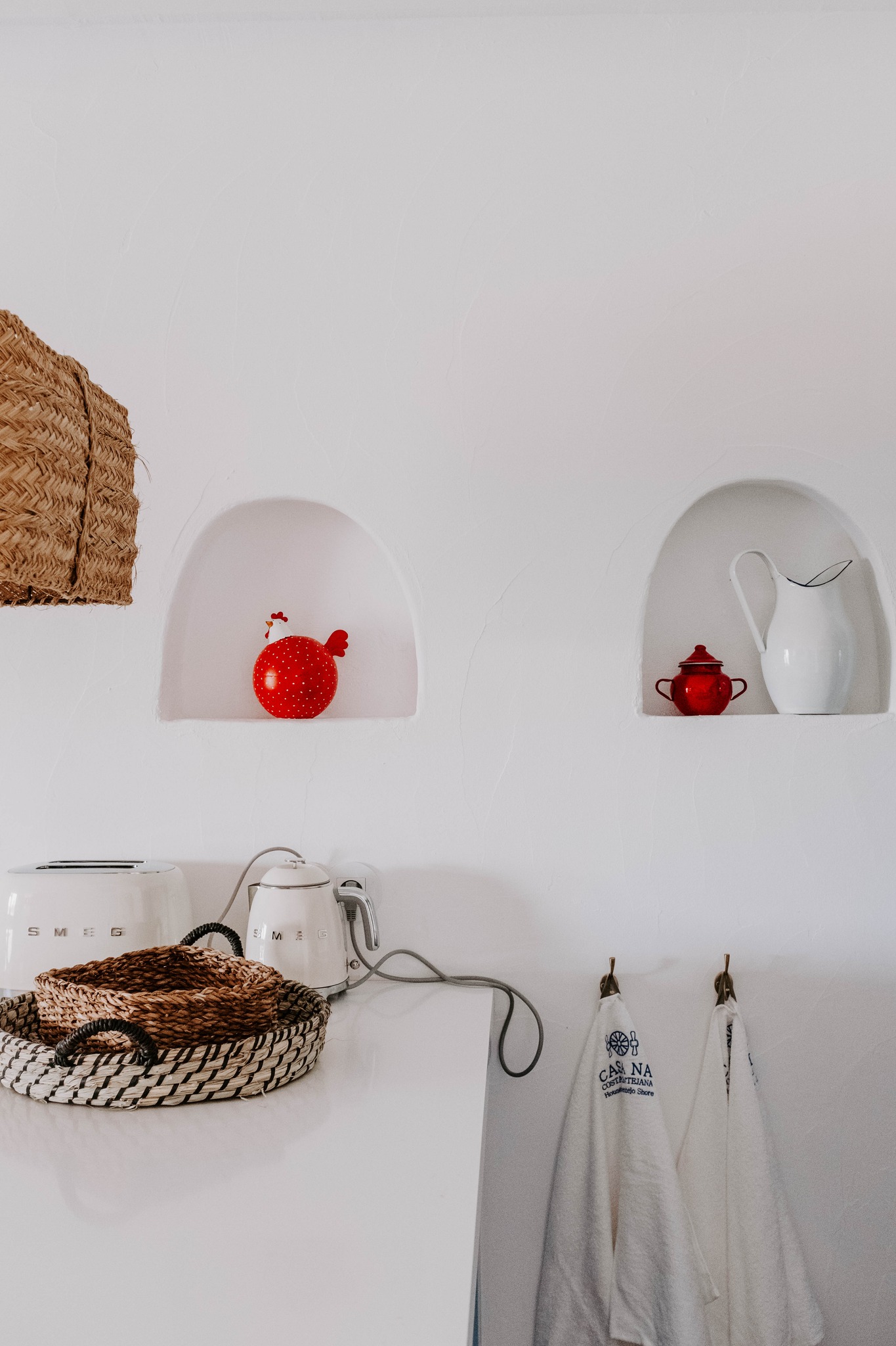 detalhes de uma das cozinhas