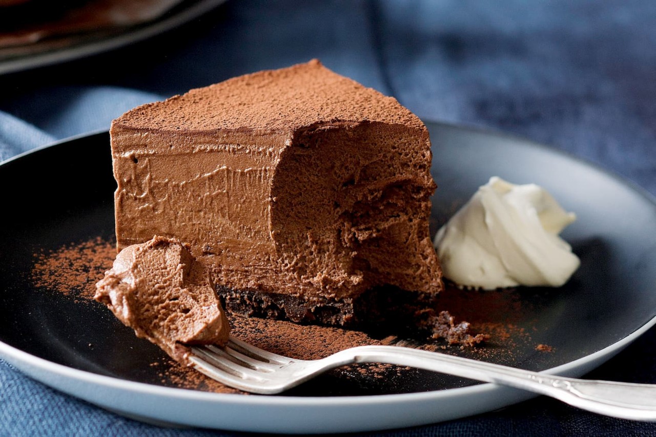 bolo de mousse de chocolate