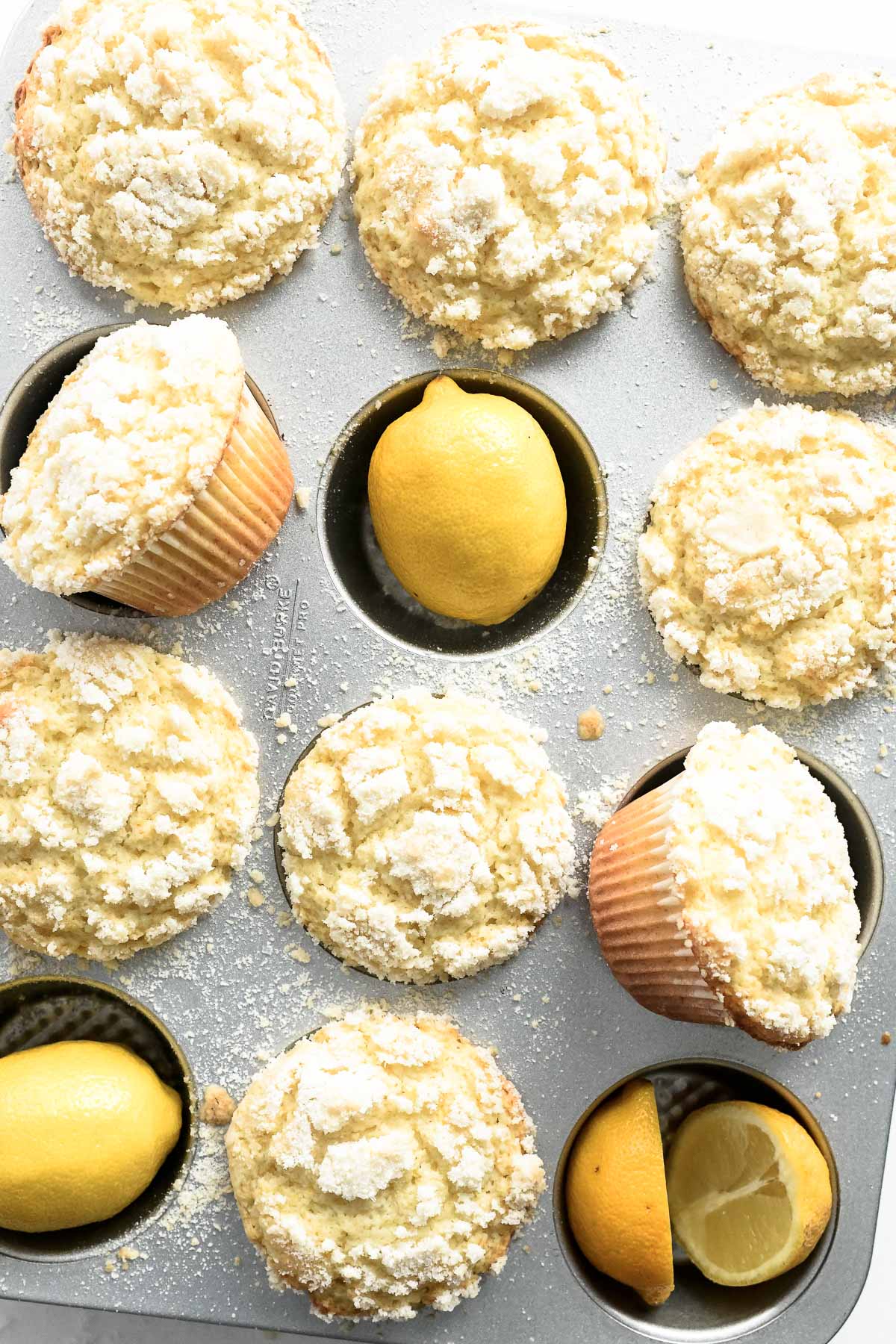muffins de limão