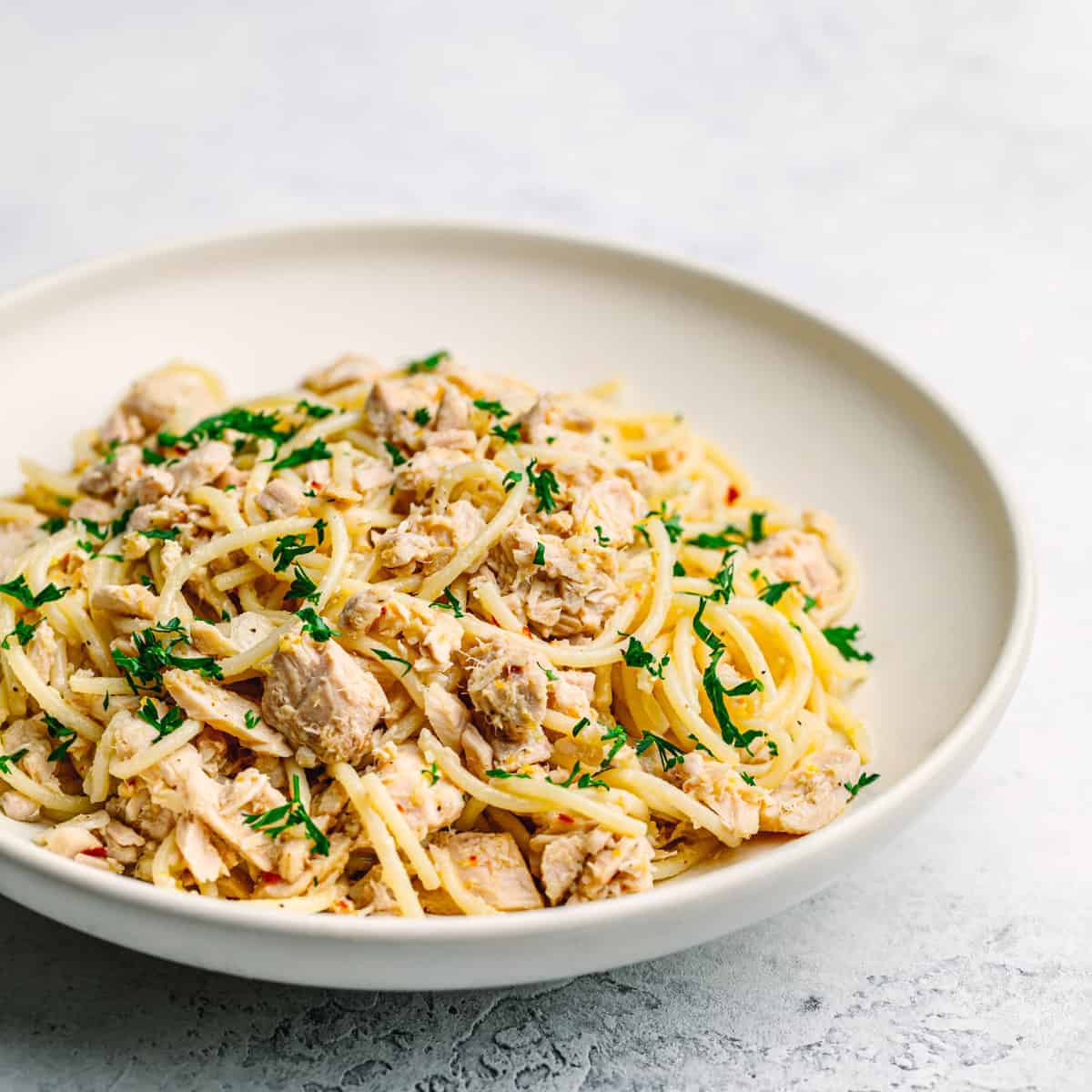 massa com atum em lata para fazer em 15 minutos
