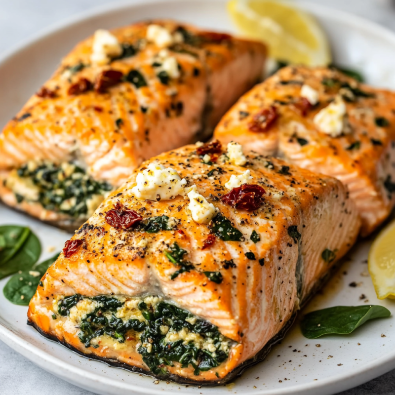 lombos de salmão com feta para fazer em 15 minutos na air fryer