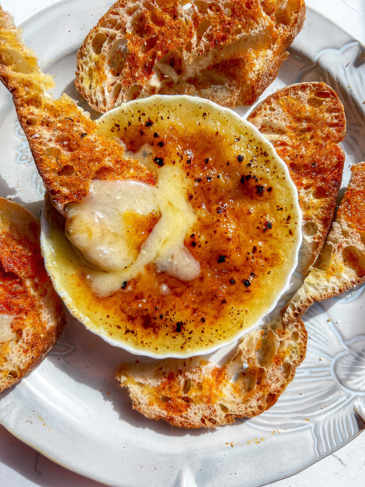 camembert brûlée