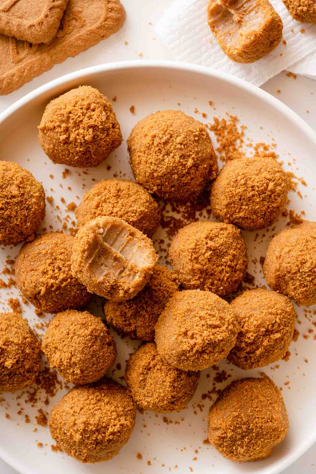 brigadeiros de biscoff