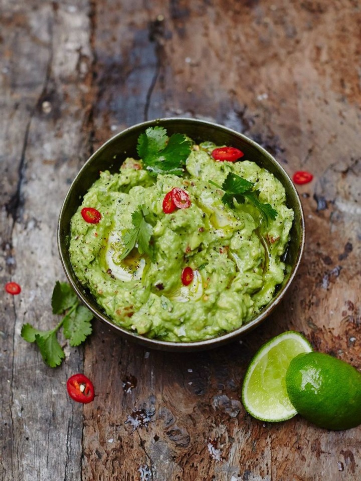 o guacamole de jamie oliver