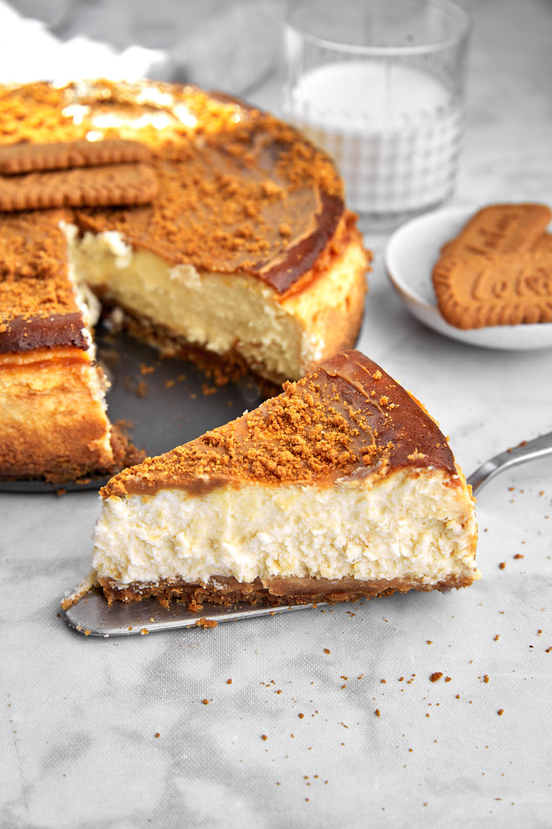 cheesecake basco de biscoff