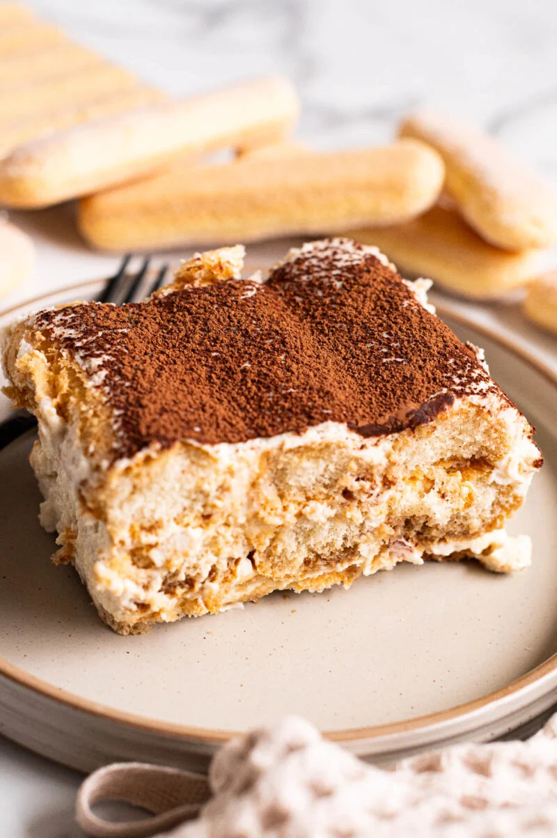 tiramisù com queijo cottage