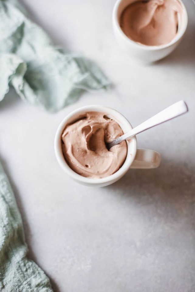 mousse de café