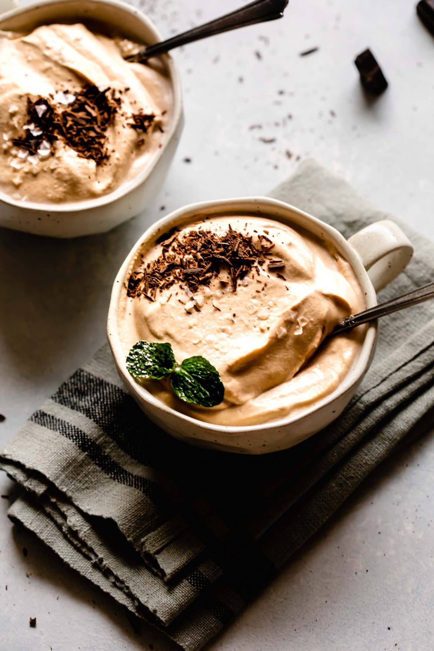 mousse de café