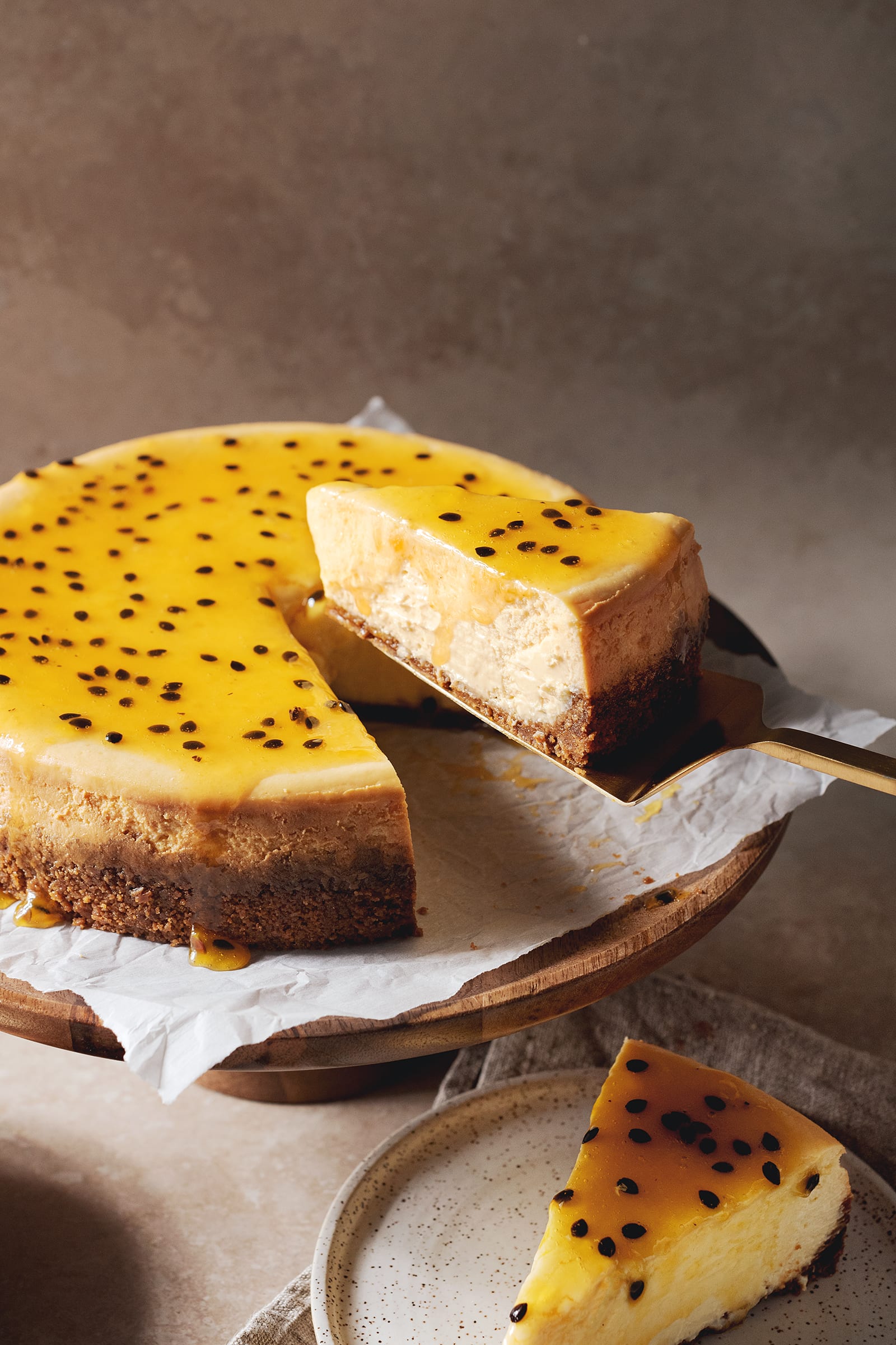 cheesecake de maracujá