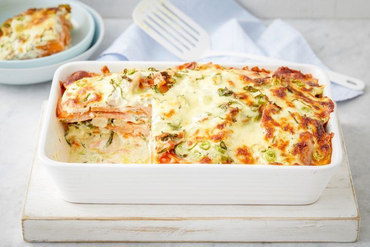 gratinado de frango e batata doce