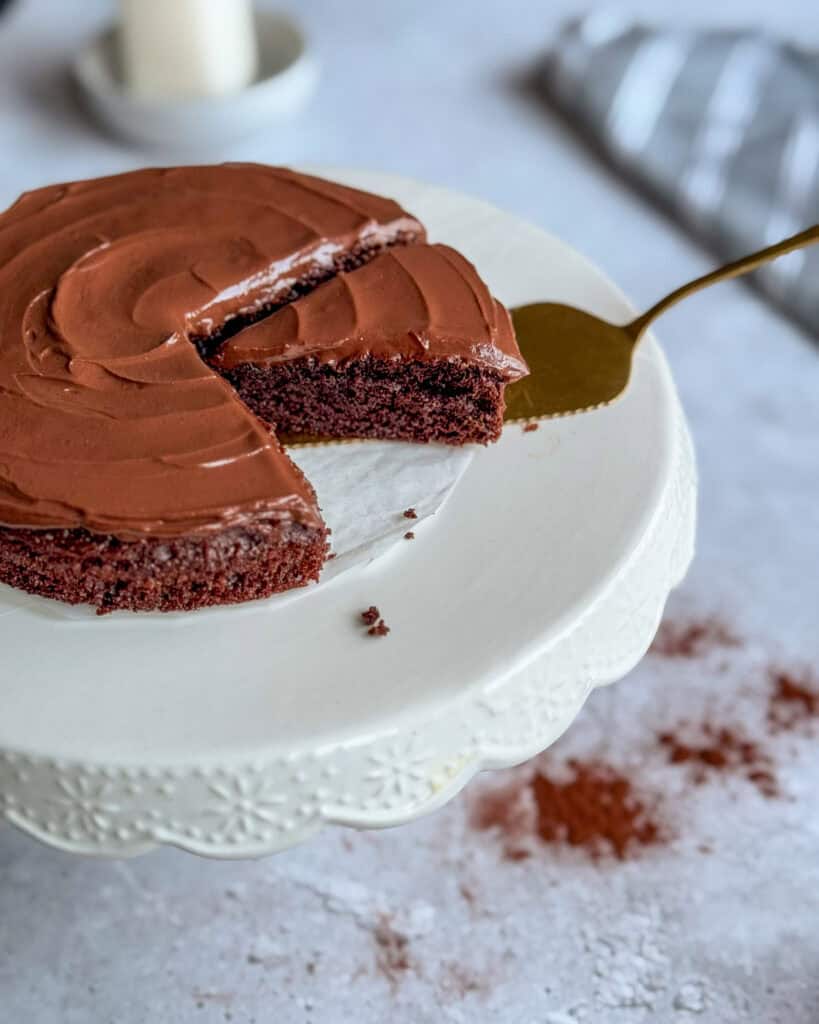 bolo de chocolate com apenas 70 calorias