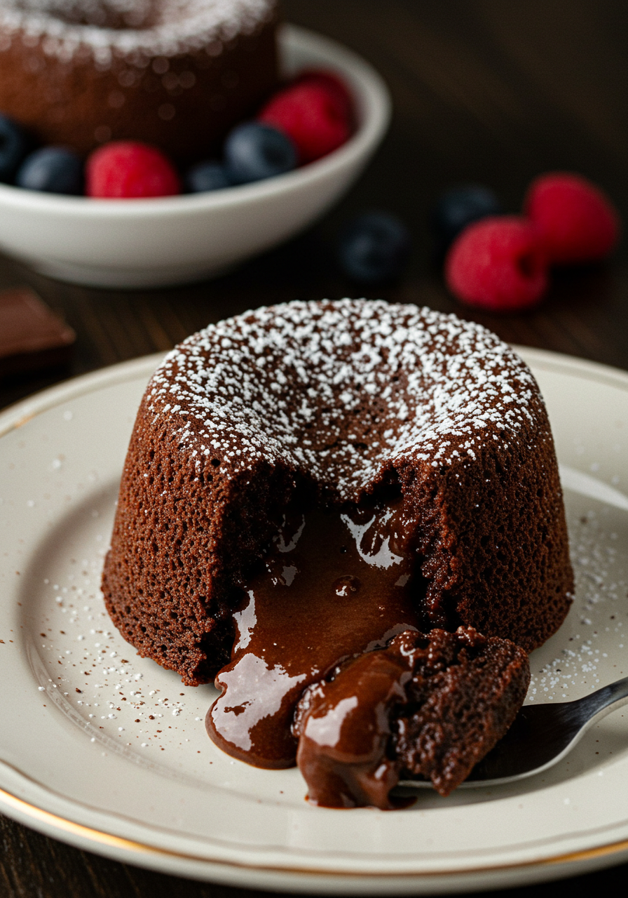 bolo de chocolate na air fryer